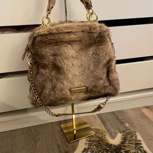 Faux Fur Olivia and Joy Bag